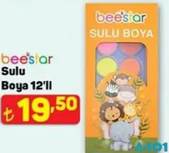 BEESTAR SULU BOYA 12'Lİ indirimli fiyat BEESTAR SULU BOYA 12'Lİ fiyat ve kampanya bilgisi